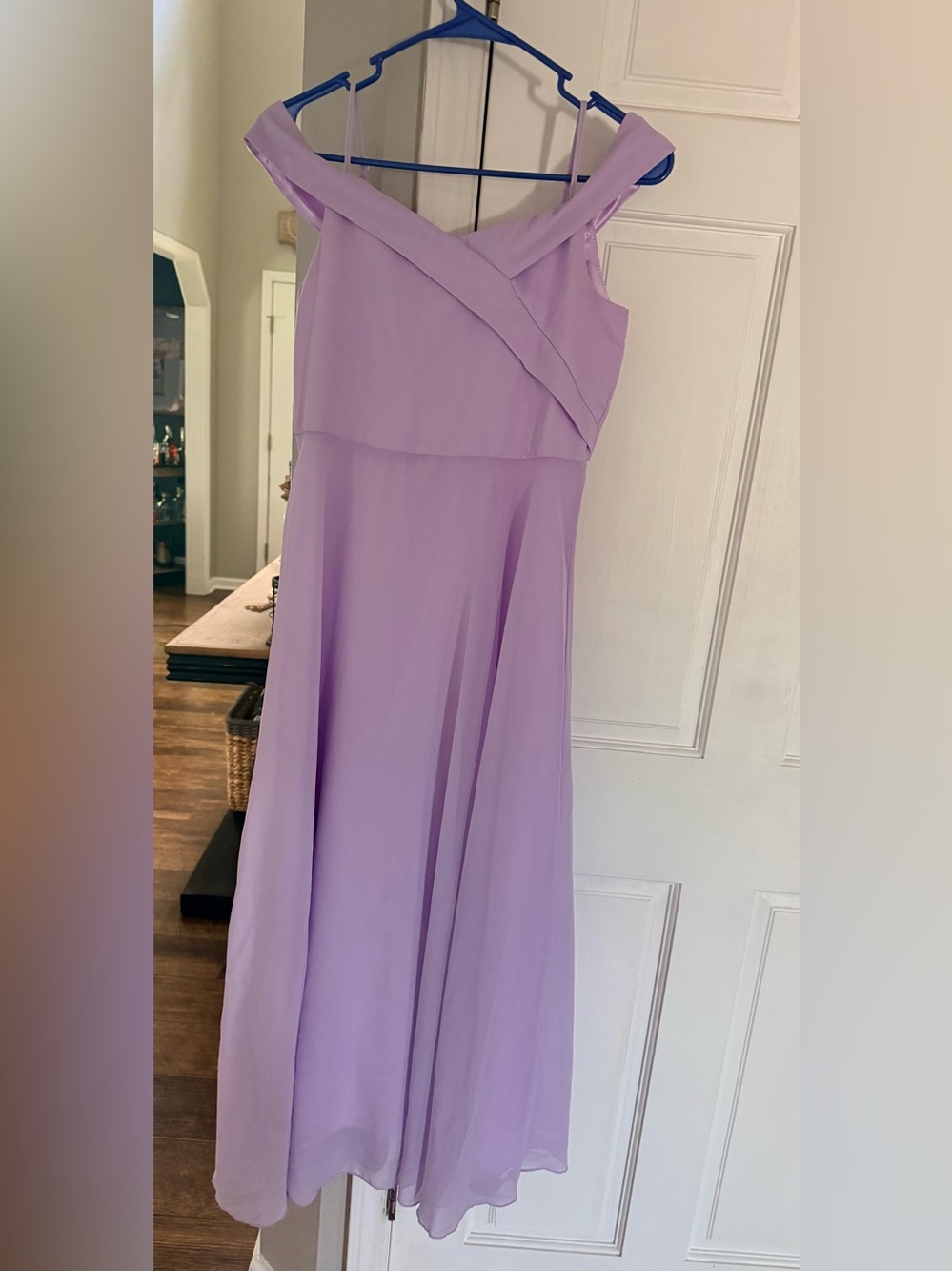 Lavender Sleeveless A-Line Dress